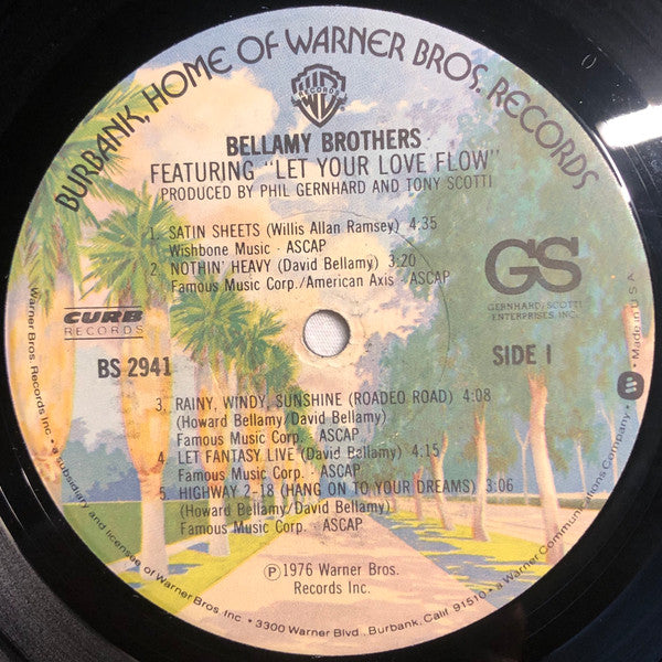 Bellamy Brothers : Featuring "Let Your Love Flow" (And Others) (LP, Album, Jac)