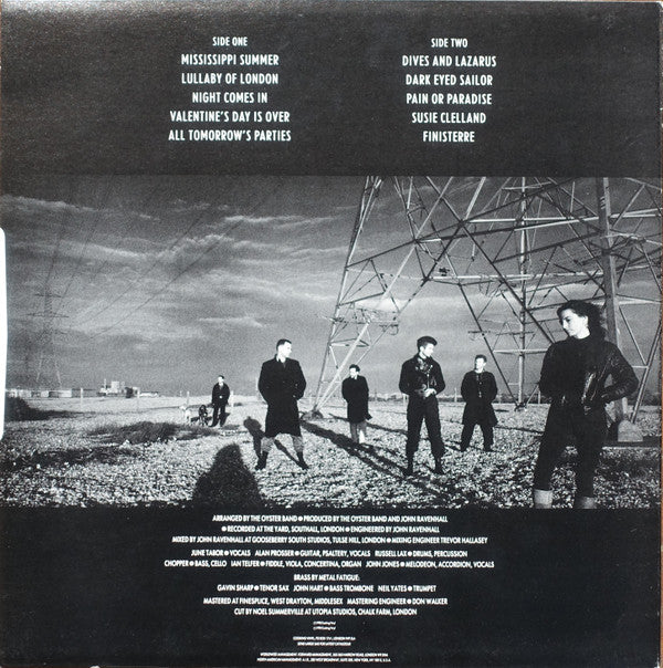 June Tabor & Oysterband : Freedom And Rain (LP, Album)