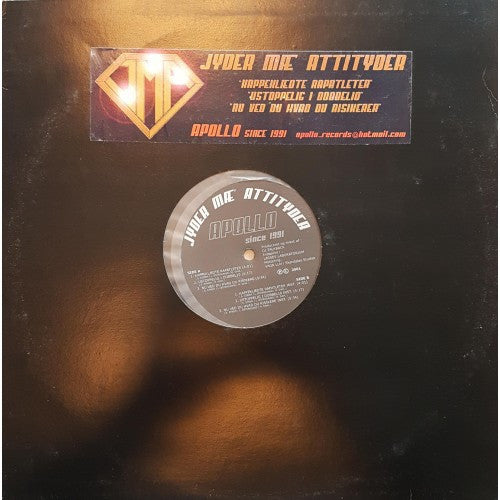Jyder Mæ' Attityder : Kappeklædte Rapatleter (12", Ltd)