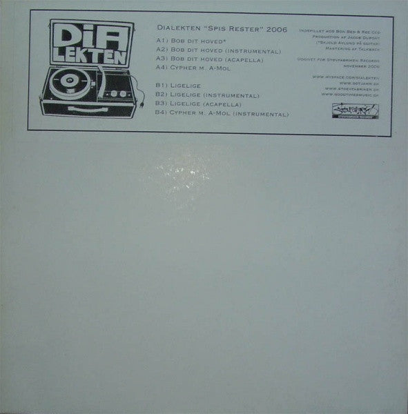 Dialekten : Spis Rester (12")
