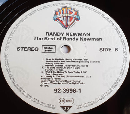Randy Newman : The Best Of (LP, Comp)