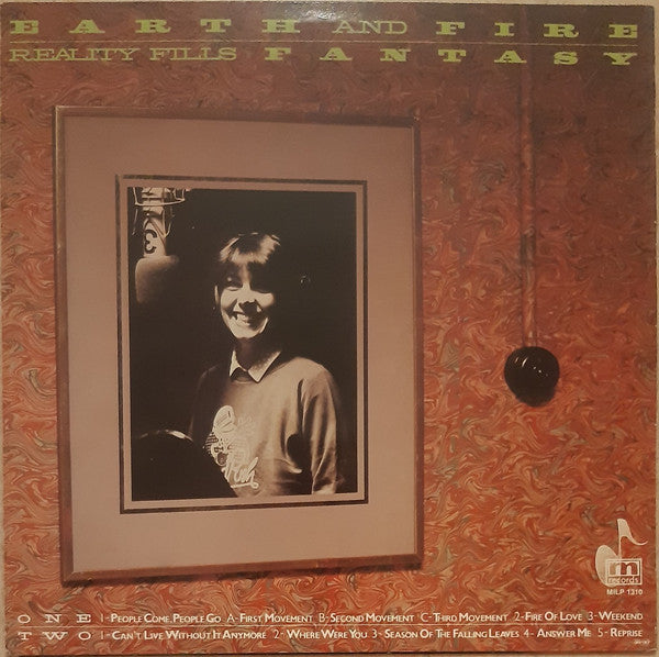 Earth & Fire* : Reality Fills Fantasy (LP, Album)