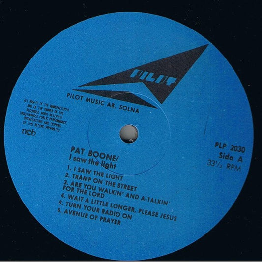Pat Boone And The First Nashville Jesus Band : Pat Boone And The First Nashville Jesus Band (LP)