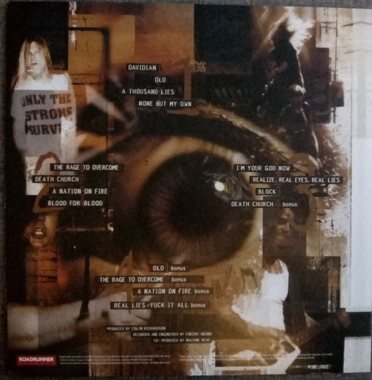 Machine Head (3) : Burn My Eyes (2xLP, Album, Ltd, Num, RE, Gol)