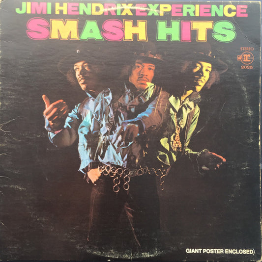 The Jimi Hendrix Experience : Smash Hits (LP, Comp, Pit)