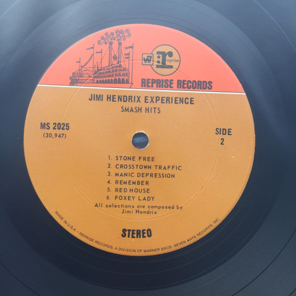 The Jimi Hendrix Experience : Smash Hits (LP, Comp, Pit)