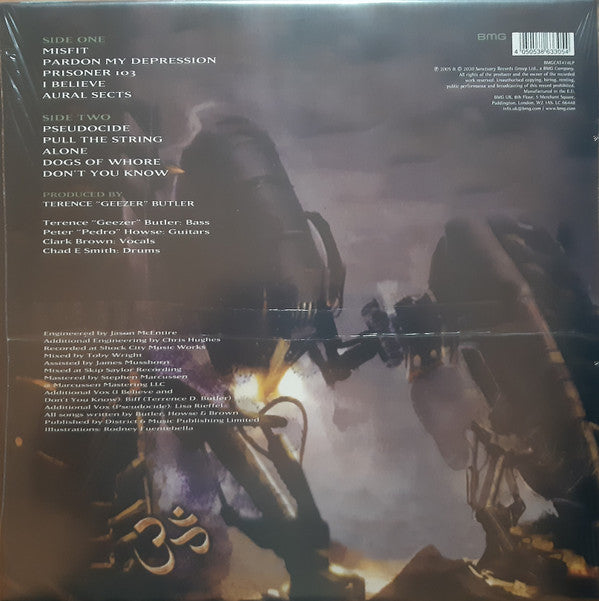 Geezer Butler : Ohmwork (LP, Album, RE)