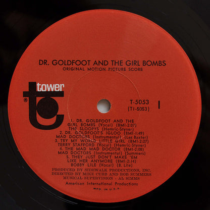 Various : Dr. Goldfoot & The Girl Bombs (LP, Mono)