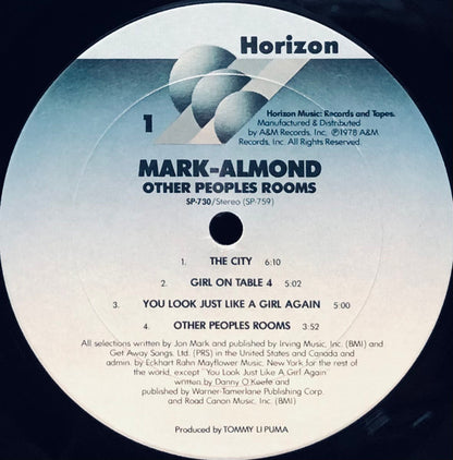 Mark-Almond : Other Peoples Rooms (LP, Album)