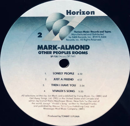 Mark-Almond : Other Peoples Rooms (LP, Album)