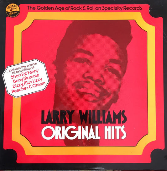 Larry Williams (3) : Original Hits (LP, RE)