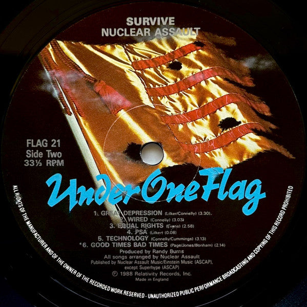 Nuclear Assault : Survive (LP, Album)