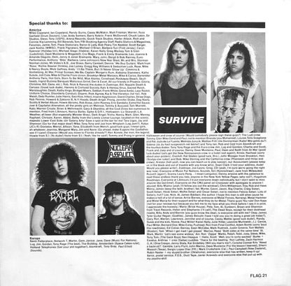 Nuclear Assault : Survive (LP, Album)