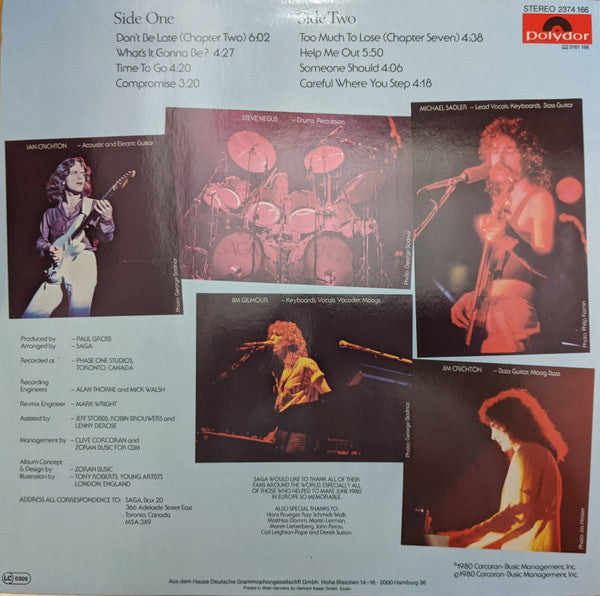 Saga (3) : Silent Knight (LP, Album)