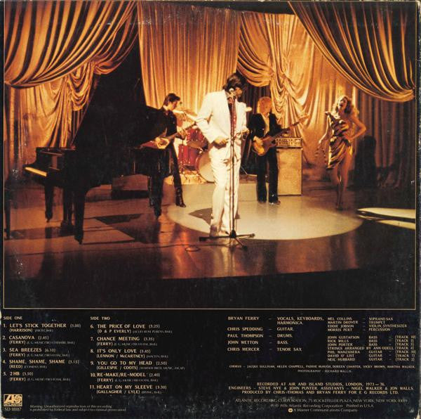 Bryan Ferry : Let's Stick Together (LP, Album, Comp, PR )