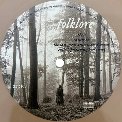Taylor Swift : Folklore (2xLP, Album, Dlx, Bro)