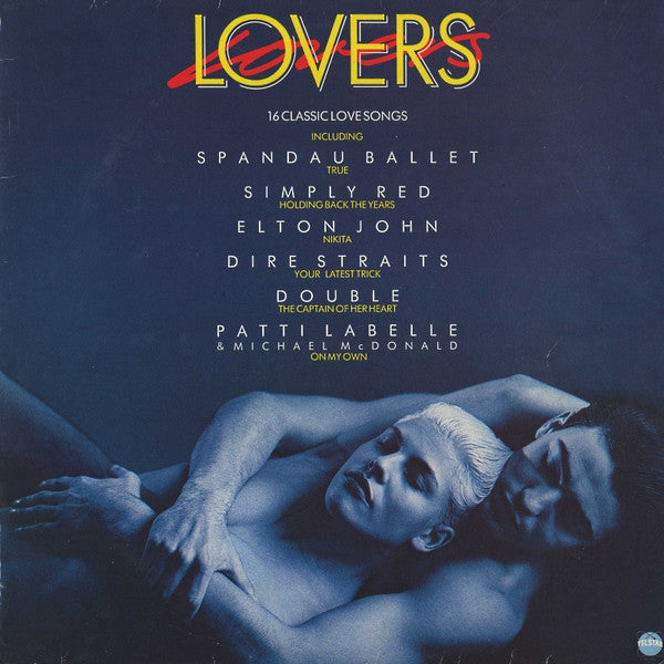 Various : Lovers (16 Classic Love Songs) (LP, Album, Comp)