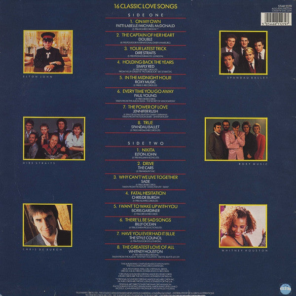 Various : Lovers (16 Classic Love Songs) (LP, Album, Comp)