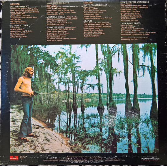 Duane Allman : The Best Of Duane Allman (LP, Comp, RP, 53)