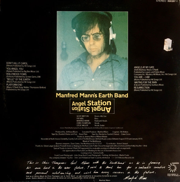 Manfred Mann's Earth Band : Angel Station (LP, Album)