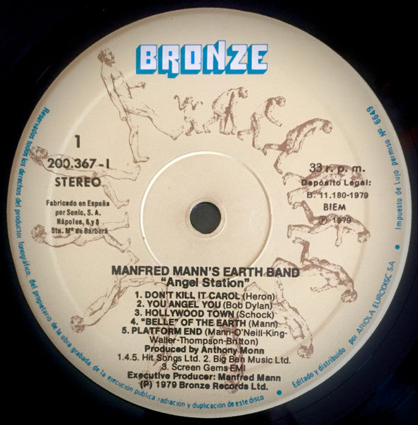 Manfred Mann's Earth Band : Angel Station (LP, Album)