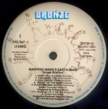 Manfred Mann's Earth Band : Angel Station (LP, Album)