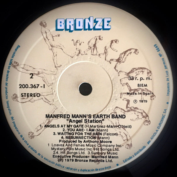 Manfred Mann's Earth Band : Angel Station (LP, Album)