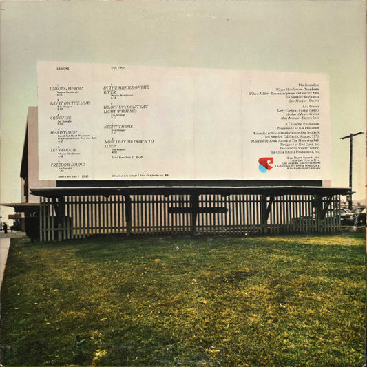 The Crusaders : Unsung Heroes (LP, Album, San)