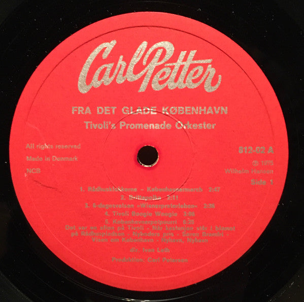 Tivolis Promenadeorkester : Fra det glade København (LP)