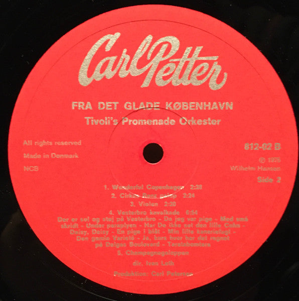 Tivolis Promenadeorkester : Fra det glade København (LP)