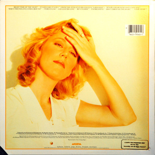 Jennifer Warnes : Best Of Jennifer Warnes (LP, Comp)