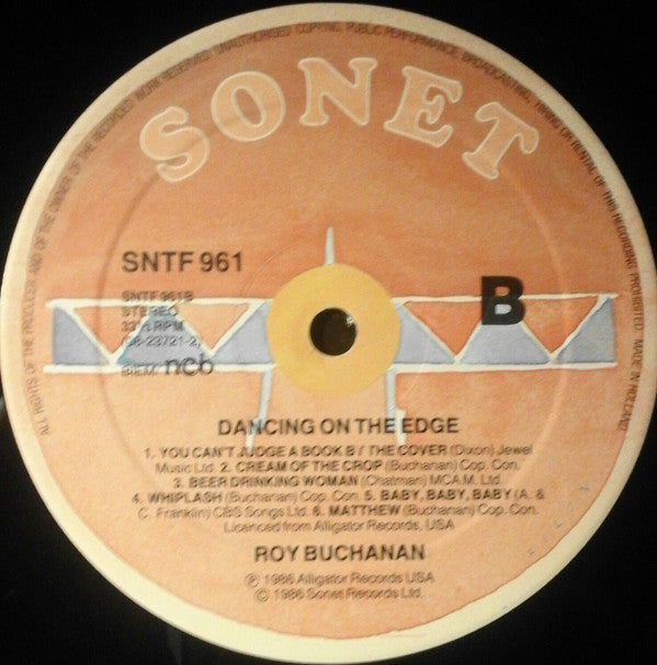 Roy Buchanan : Dancing On The Edge (LP, Album)