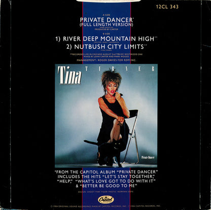 Tina Turner : Private Dancer (Full Length Version) (12")