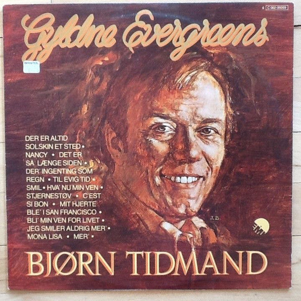 Bjørn Tidmand : Gyldne Evergreens (LP, Album)