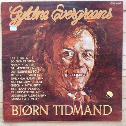 Bjørn Tidmand : Gyldne Evergreens (LP, Album)
