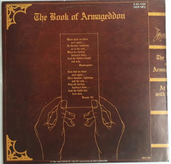 Venom (8) : At War With Satan (LP, Album)