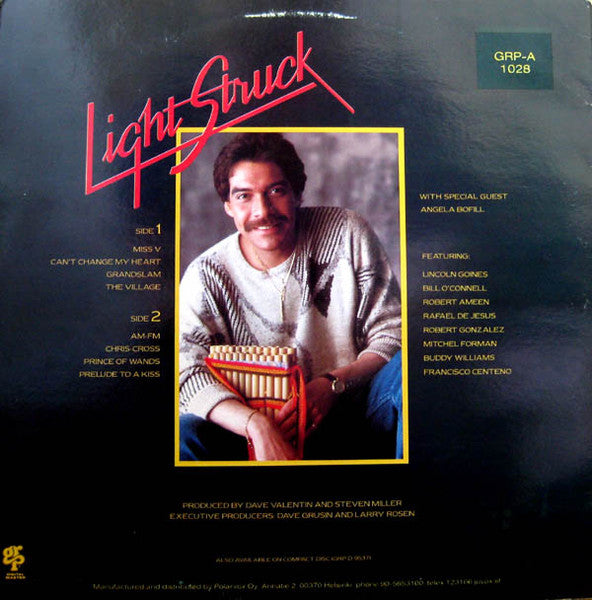 Dave Valentin : Light Struck (LP, Album)