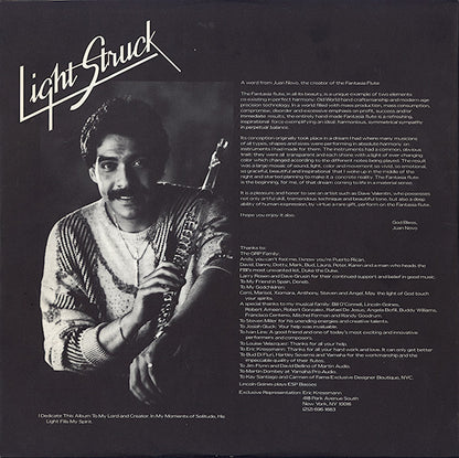 Dave Valentin : Light Struck (LP, Album)