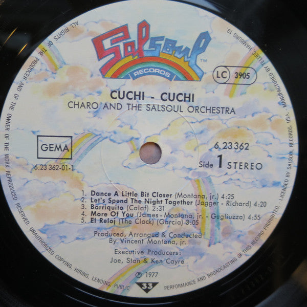 Charo And The Salsoul Orchestra : Cuchi-Cuchi (LP, Album)
