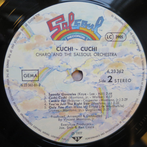 Charo And The Salsoul Orchestra : Cuchi-Cuchi (LP, Album)
