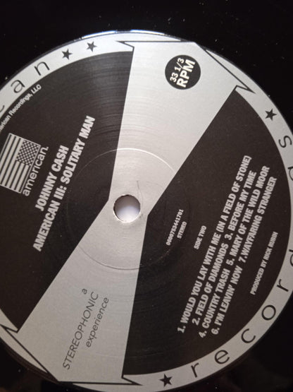 Johnny Cash : American III: Solitary Man (LP, Album, RE)