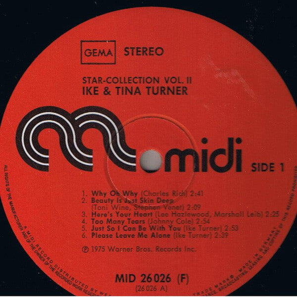 Ike & Tina Turner : Star-Collection Vol. 2 (LP, Comp)