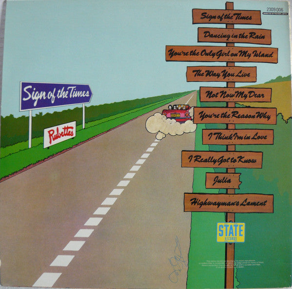 Rubettes* : Sign Of The Times (LP, Album)