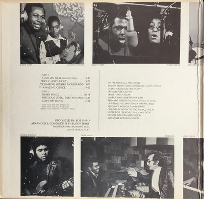 Buddy Terry : Lean On Him (LP, Gat)