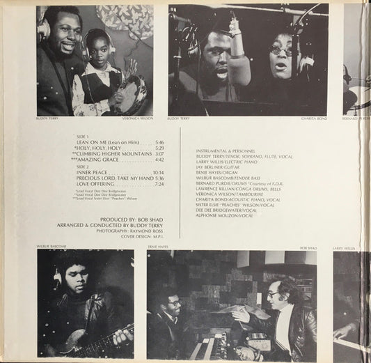 Buddy Terry : Lean On Him (LP, Gat)
