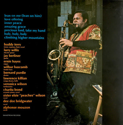 Buddy Terry : Lean On Him (LP, Gat)