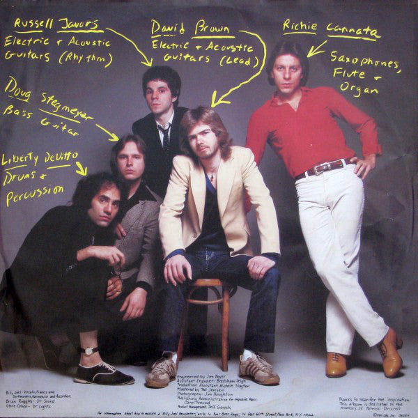 Billy Joel : Glass Houses (LP, Album)