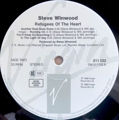 Steve Winwood : Refugees Of The Heart (LP, Album)