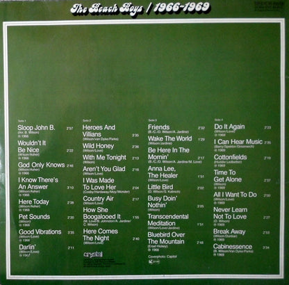 The Beach Boys : 1966-1969 (2xLP, Album, Comp, Mar)