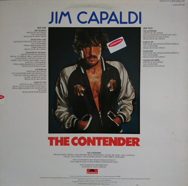 Jim Capaldi : The Contender (LP, Album)